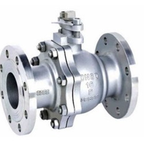 Flanged floating ball valve